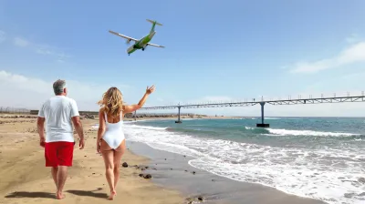 Lanzarote Airport Landing - 2024 Walking Tour 4K