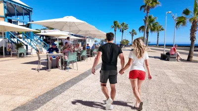 Los Pocillos, Puerto del Carmen - Lanzarote 2024 Walking Tour 4K